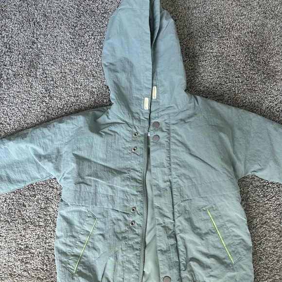 ZARA Light Green 12-18months Polyester Spring / Fall Kids Jacket - Picture 11 of 12